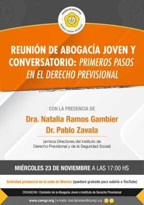 REUNION DE ABOGACIA JOVEN